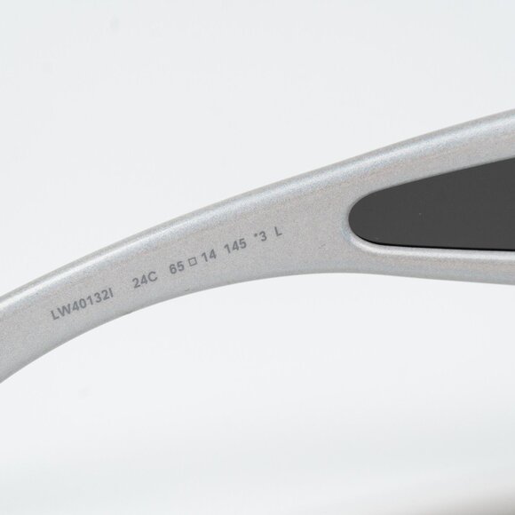 Loewe X PAULA'S IBIZA Men Sunglasses White Gold Mirror Pilot LW40132I 24C - Picture 8 of 11